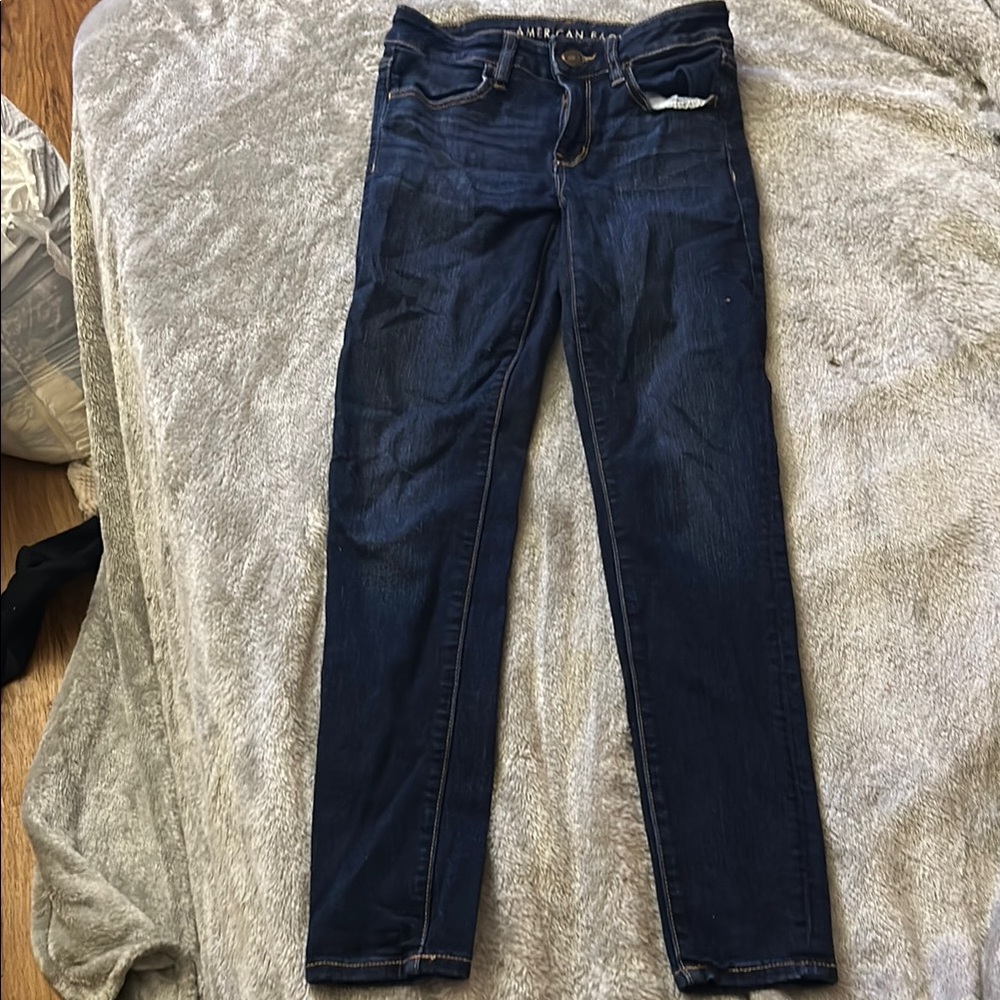 American Eagle Outfitters Blue Skinny Jeans